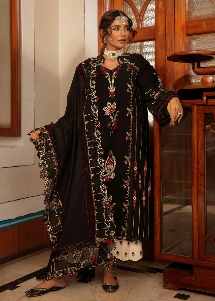 Crimson Luxury Khaddar Unstitched Collection- Meenakari