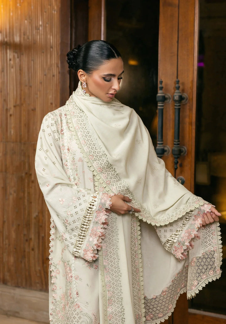 ELAF- Unstitched Luxury Karandi 3 Piece-  EWK-5A PEARLOSA