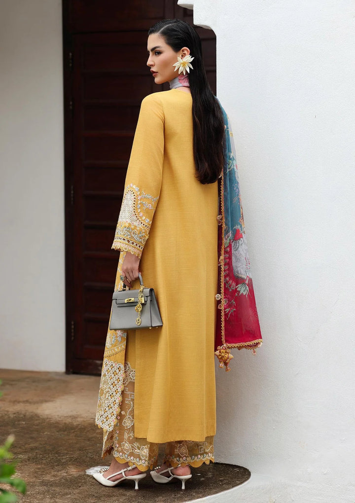 Qalamkar - Qline Luxury Linen Collection - Gleam - Unstitched