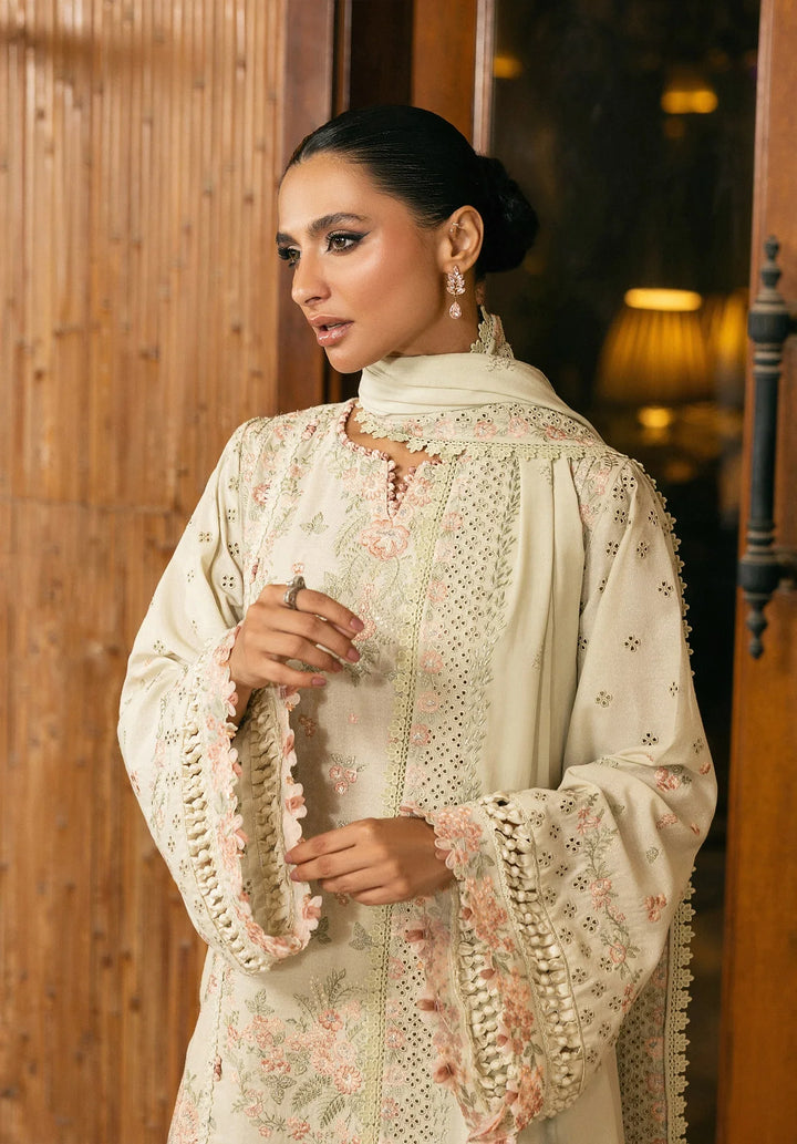 ELAF- Unstitched Luxury Karandi 3 Piece-  EWK-5A PEARLOSA