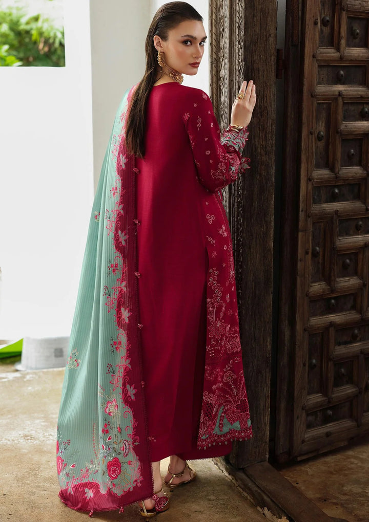 Qalamkar - Qline Luxury Linen Collection - Roohi - Unstitched