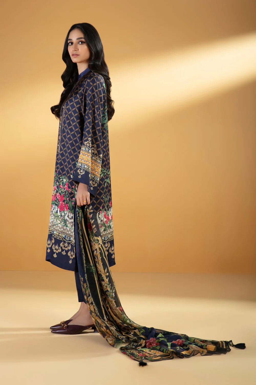 Sapphire- 3 Piece - Printed Lawn Suit