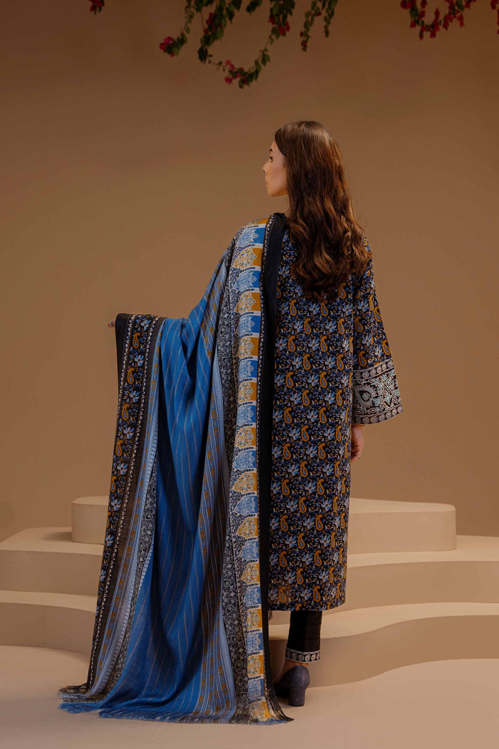 Nishat linen- 3 Piece - Printed Embroidered Suit - 42303131-R