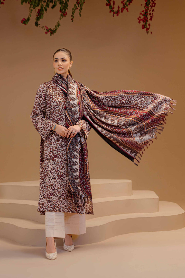 Nishat Linen- 3 Piece - Printed Suit - 42303148-R