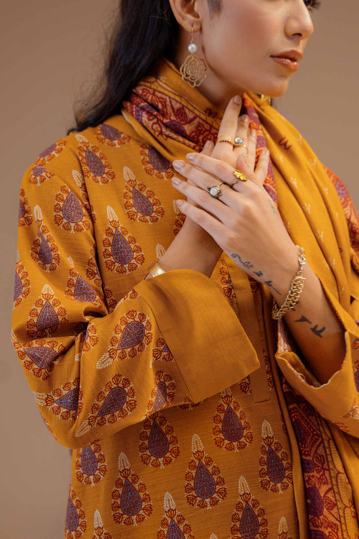 Nishat Linen- 3 Piece - Printed Suit - 42303149-R