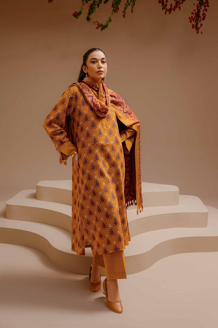 Nishat Linen- 3 Piece - Printed Suit - 42303149-R