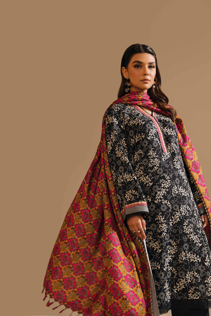 Nishat Linen- 3 Piece - Printed Suit - 42303165-R