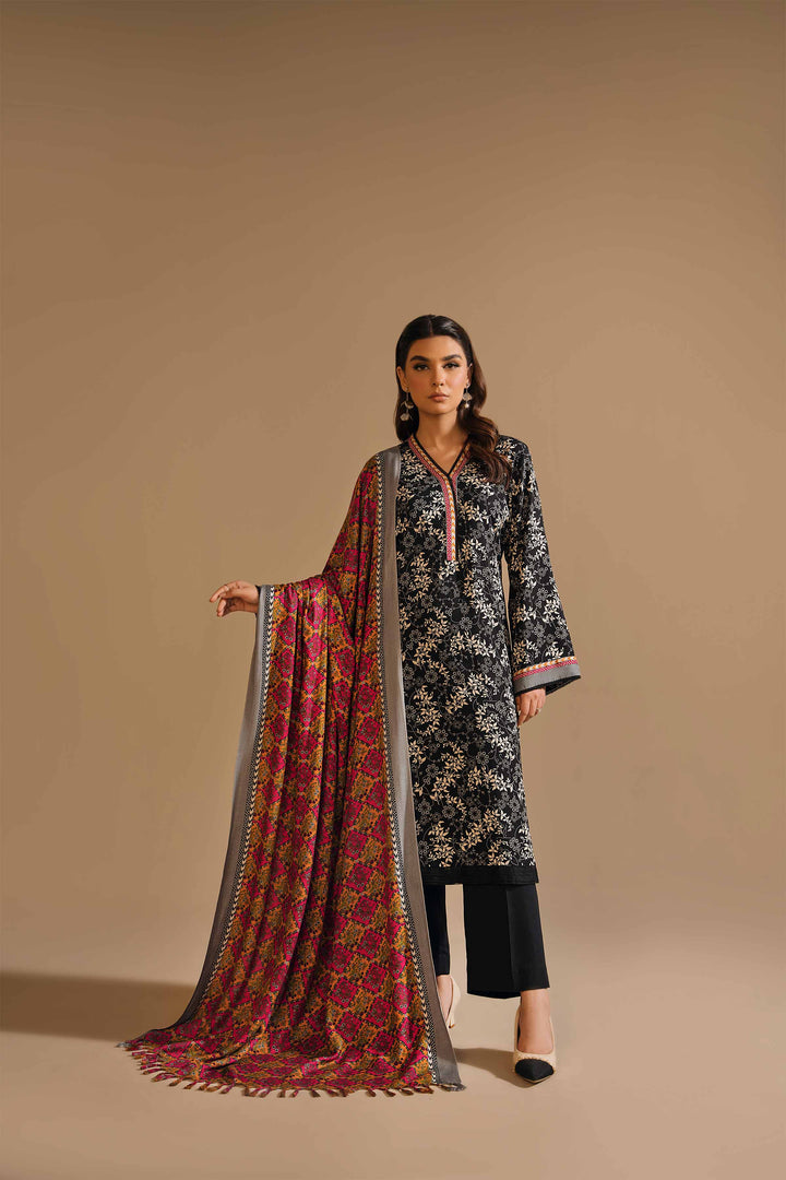Nishat Linen- 3 Piece - Printed Suit - 42303165-R