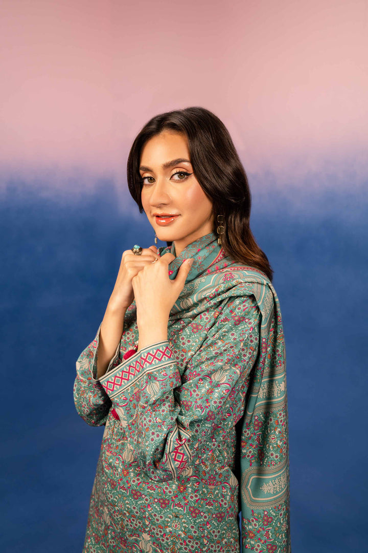 Nishat Linen- 3 Piece - Printed Suit - 42303205-R