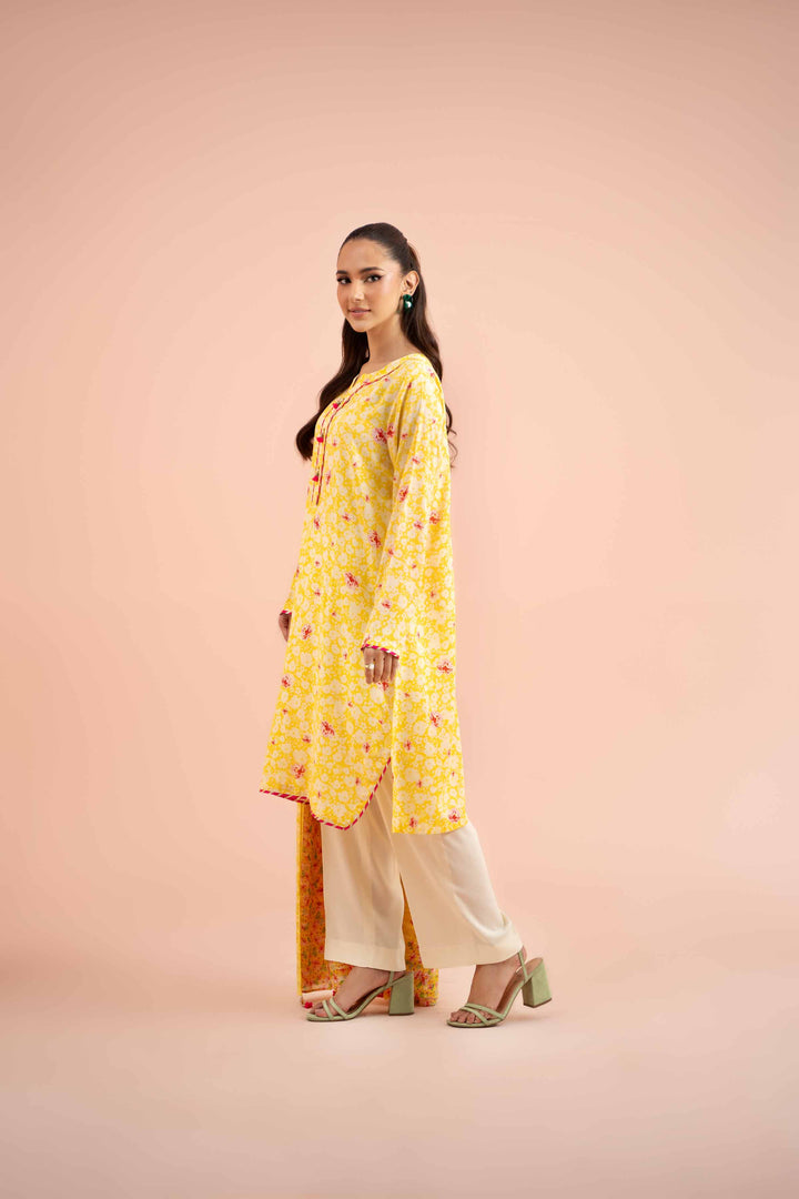 Nishat Linen- 3 Piece - Printed Suit - Linen