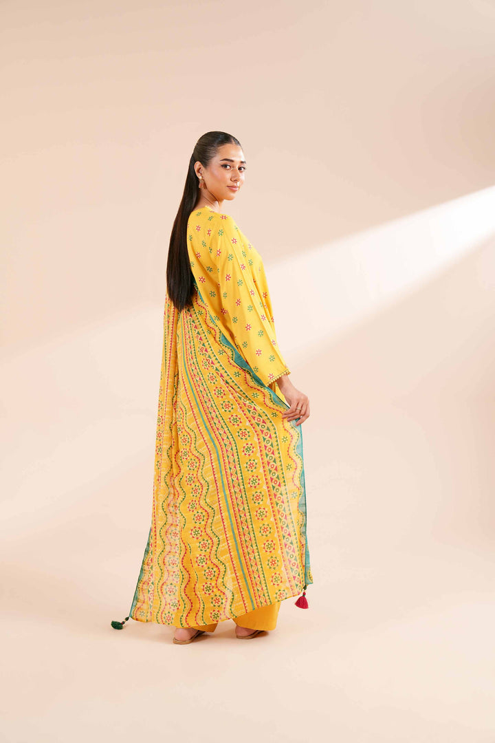 Nishat Linen- 3 Piece - Printed Suit - Linen