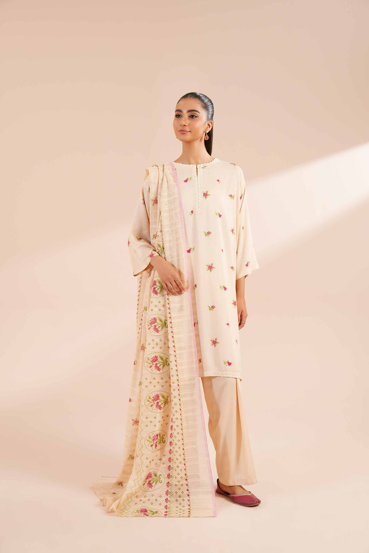 Nishat Linen- 3 Piece - Printed Suit - Linen