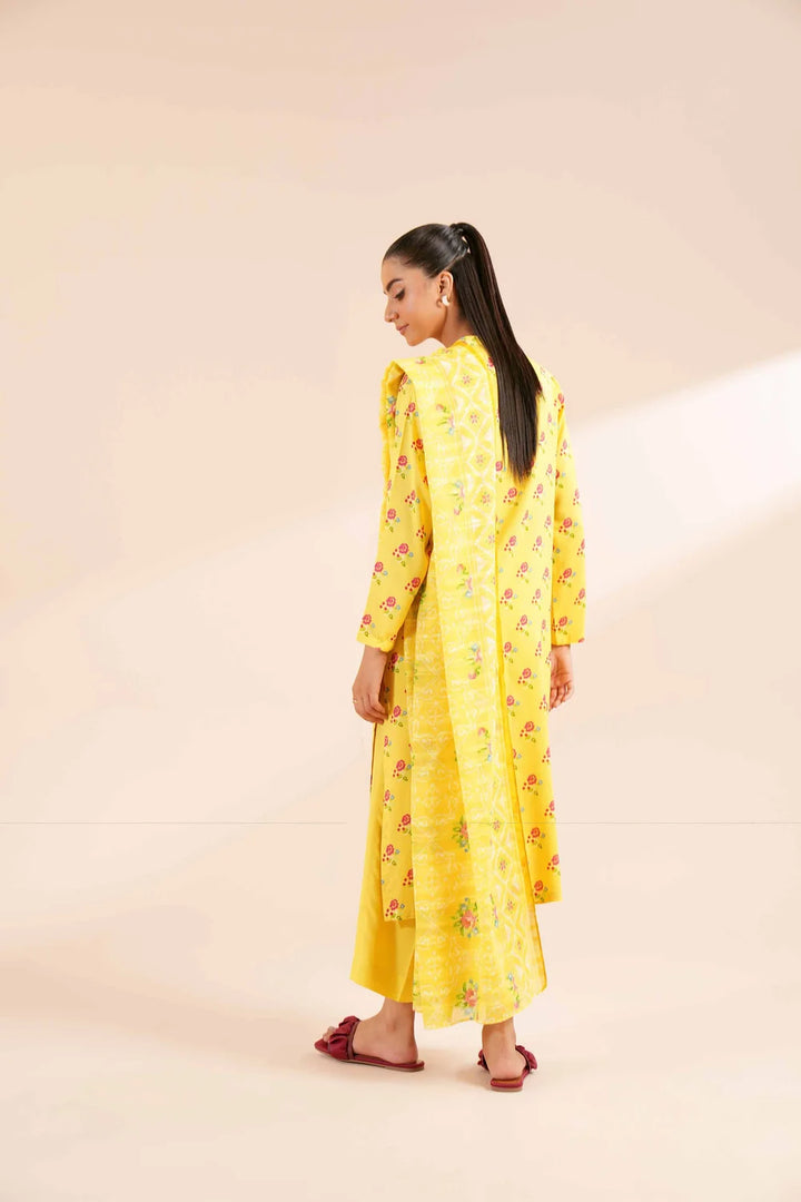 Nishat Linen- 3 Piece - Printed Suit - Linen