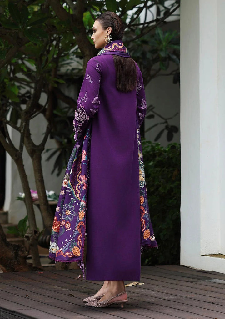 Qalamkar - Qline Luxury Linen Collection - Iris - Unstitched