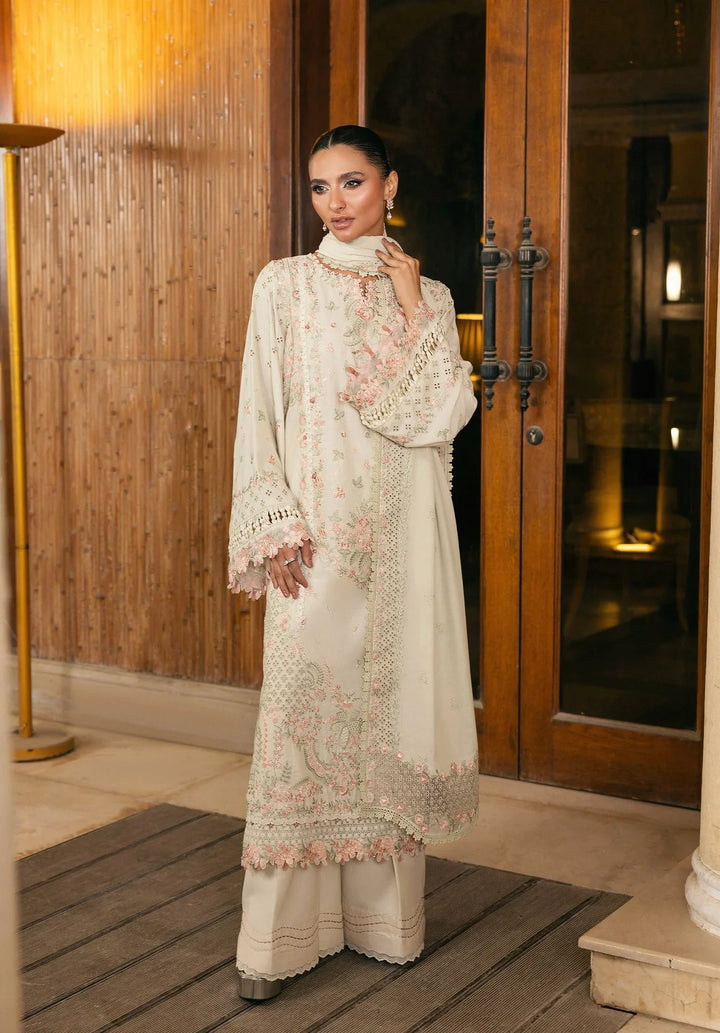 ELAF- Unstitched Luxury Karandi 3 Piece-  EWK-5A PEARLOSA