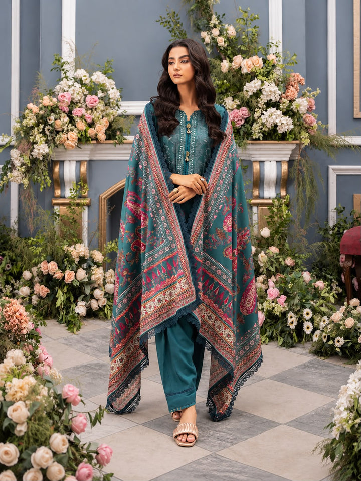 Mausummery Unstitched Khaddar Collection 3pc | ARIANA