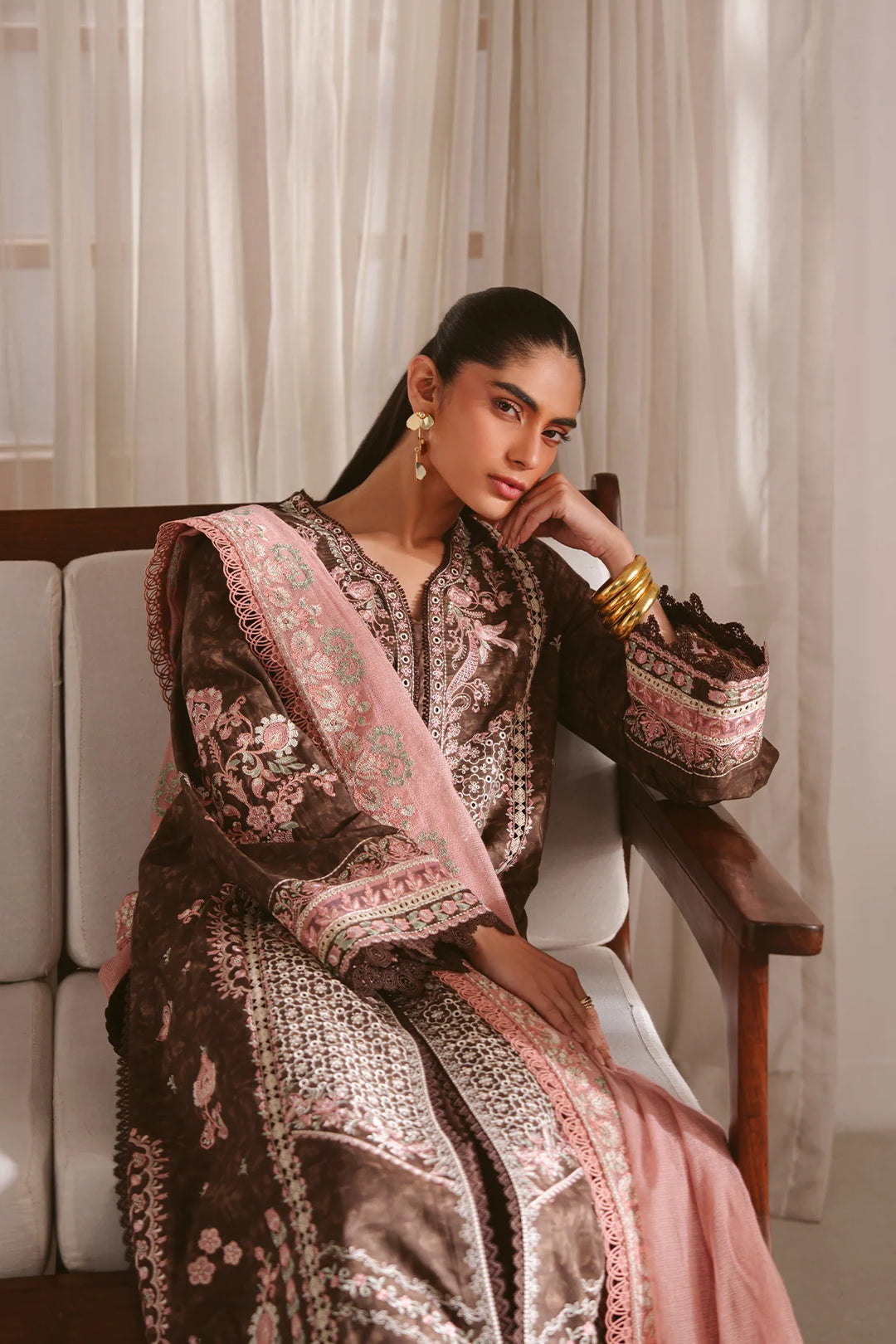 Serein By Ayzel- Unstitched Luxury Eid Kari'26- SELUNE