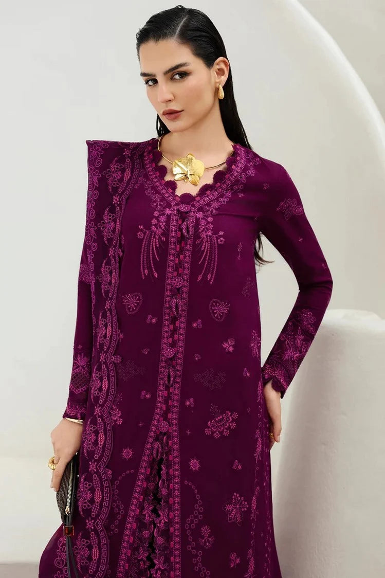 Qalamkar - Qline Luxury Linen Collection - VEYRAH - Unstitched