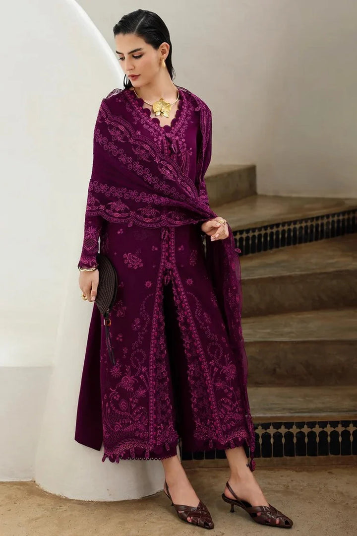 Qalamkar - Qline Luxury Linen Collection - VEYRAH - Unstitched