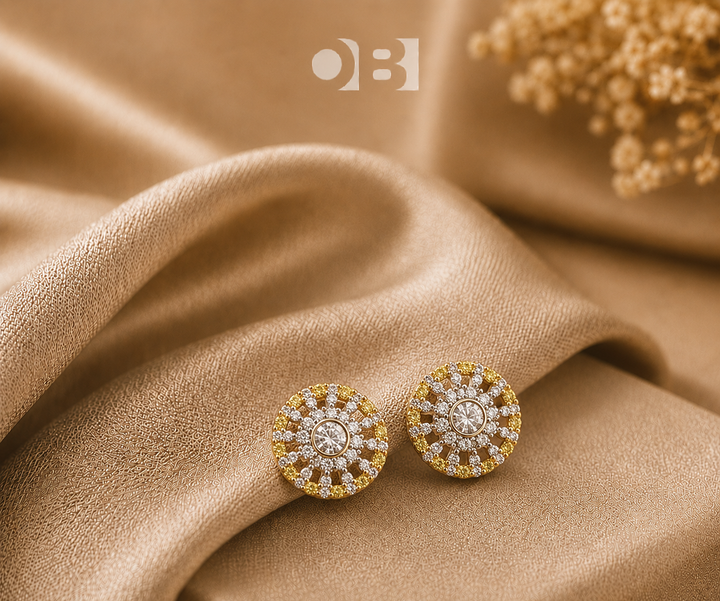 Celestial Spark Stud Earrings