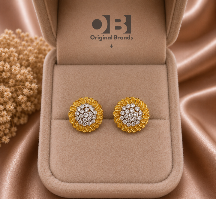 Golden Blossom Earrings