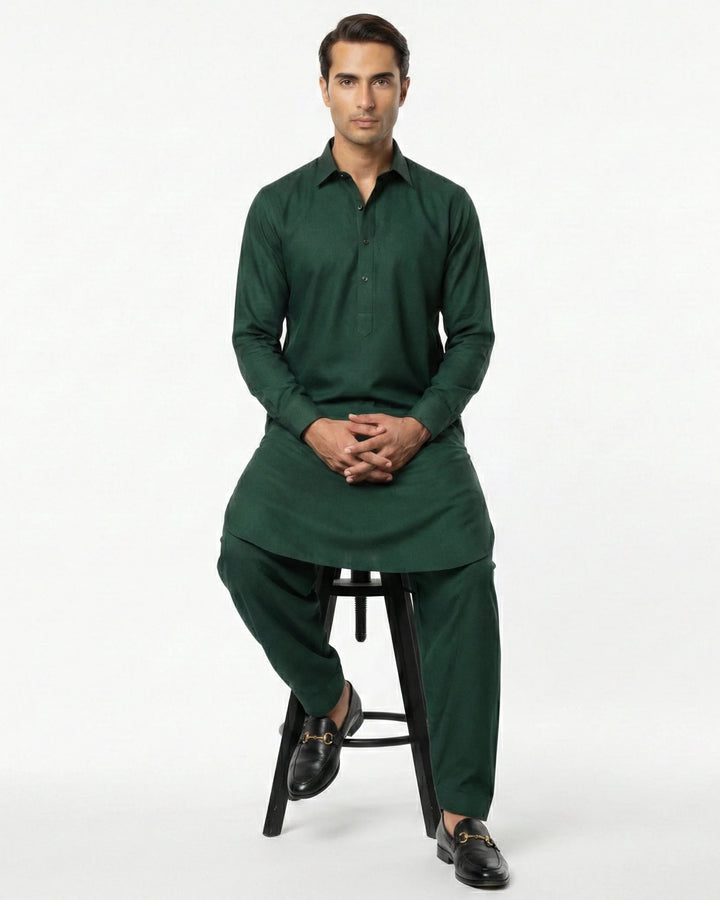 Mohtaram x Khan's KALASH - Commando Green