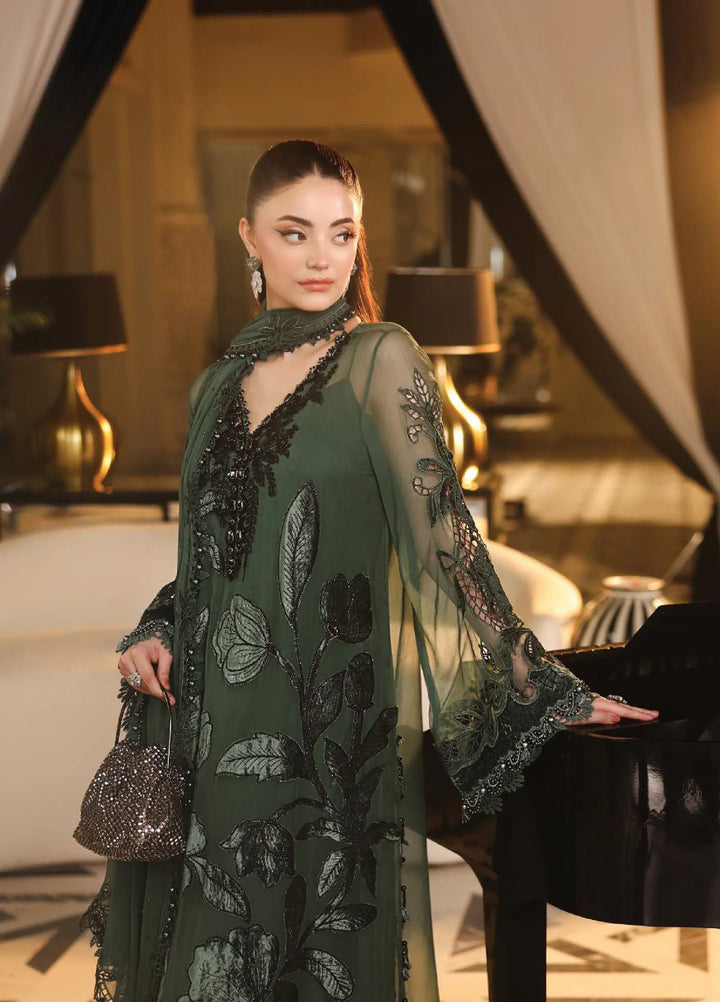 MARIA-B- 3 Piece Embroidered Chiffon Suit A Plus Copy