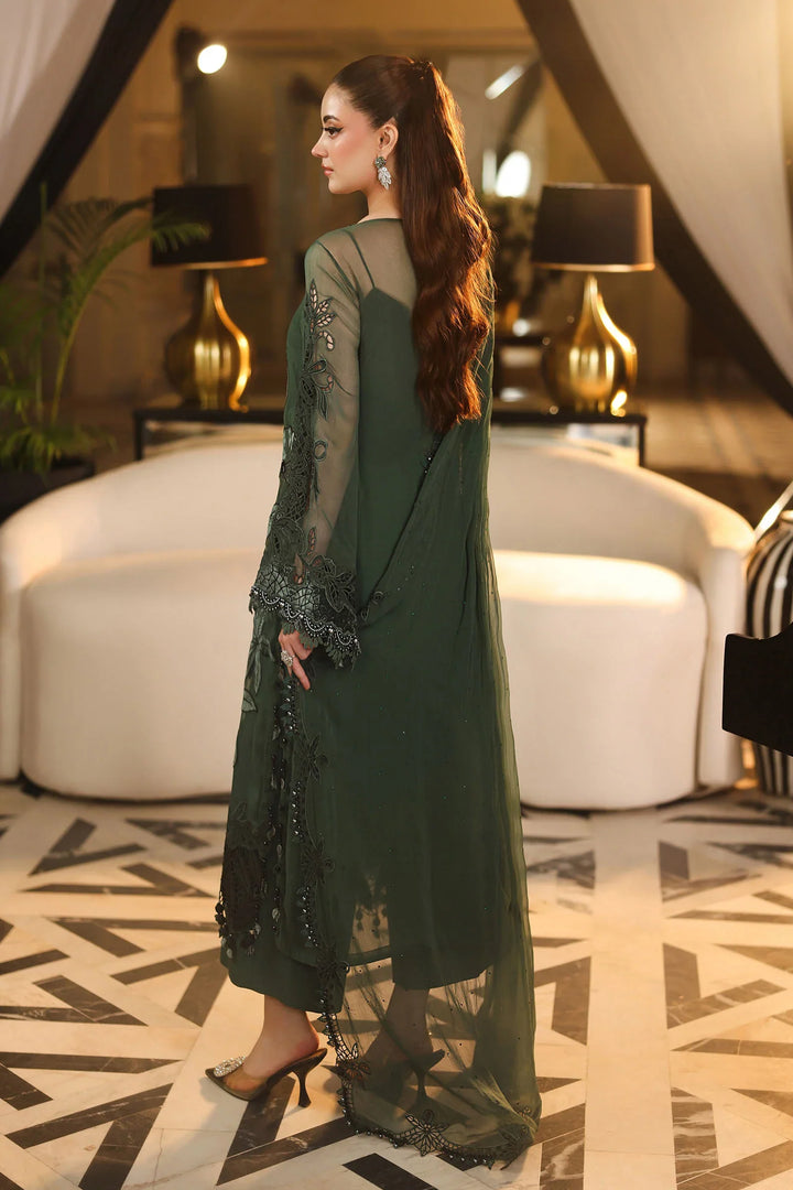 MARIA-B- 3 Piece Embroidered Chiffon Suit A Plus Copy