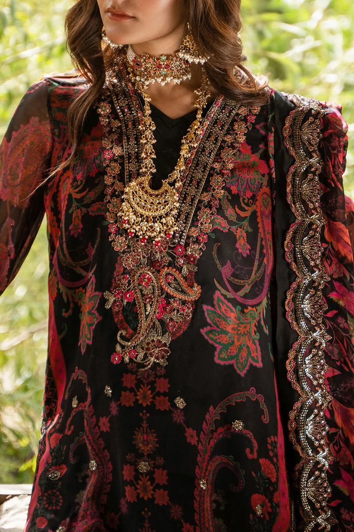 Charizma- 3-PC Unstitched Embroidered Chiffon Collection VSLW6-16