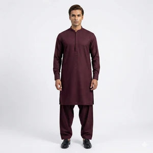 Mohtaram x Khan's SHANDUR - Burgundy