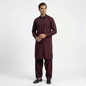 Mohtaram x Khan's SHANDUR - Burgundy