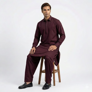 Mohtaram x Khan's SHANDUR - Burgundy