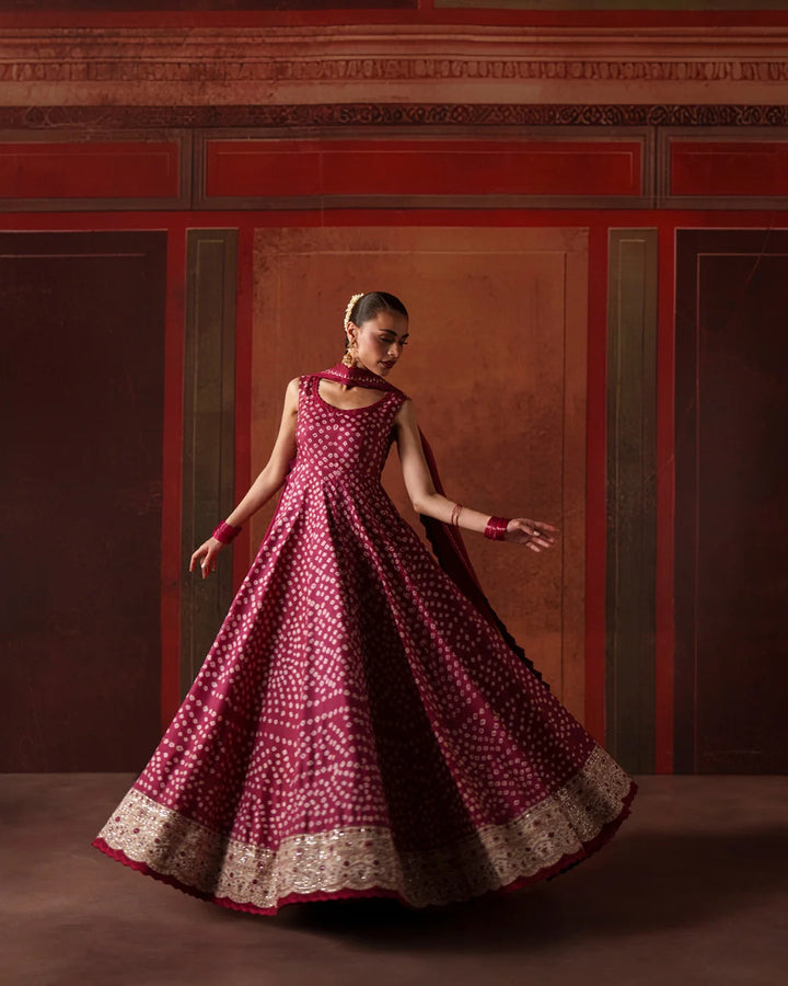 Faiza Saqlain Luxury Silk Chunri 3 Piece -Gulinar- A Plus Copy
