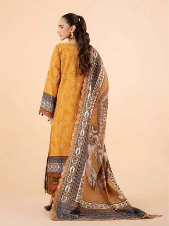 Mausummery Unstitched Khaddar Collection 3pc | HAZEL