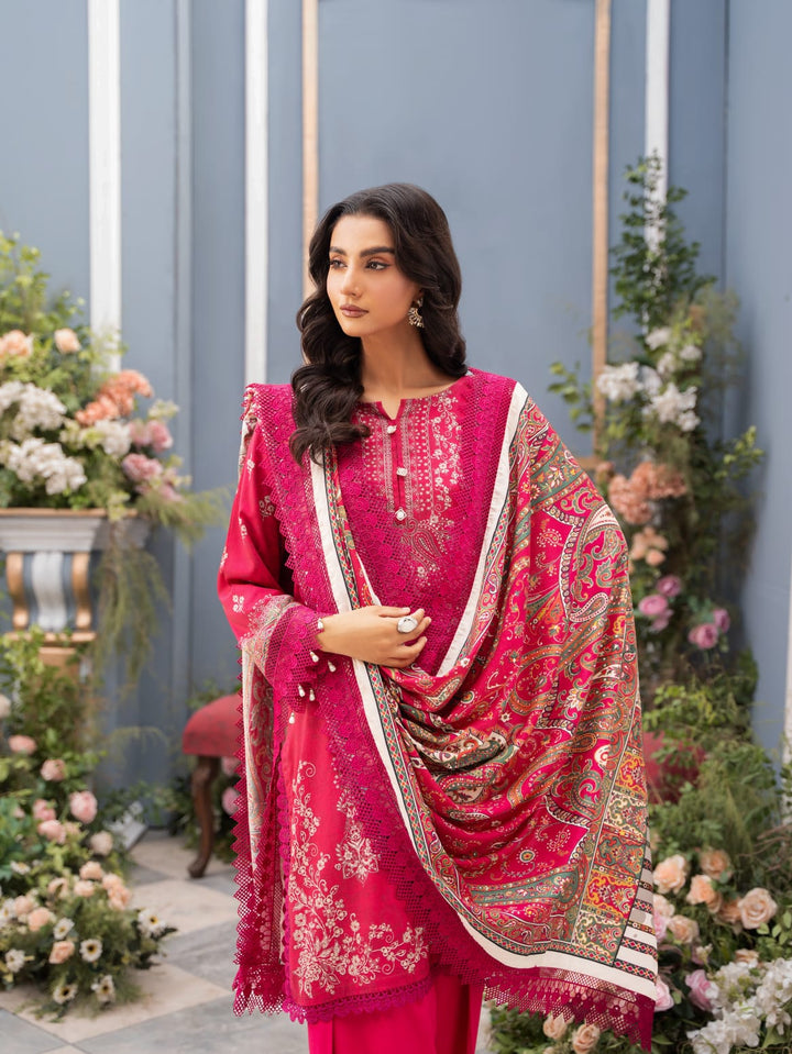 Mausummery Unstitched Khaddar Collection 3pc | AREZOU