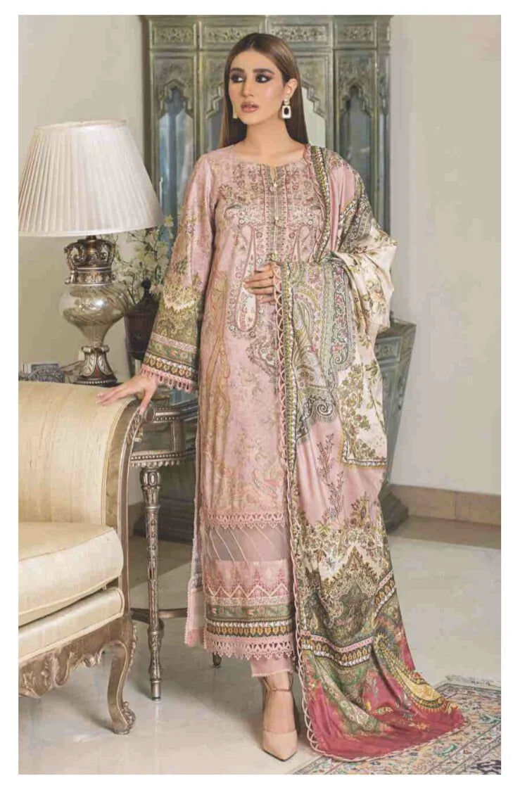 Mausummery Unstitched Khaddar Collection 3pc | BIRCH