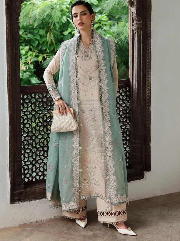 Qalamkar Qline Embroidered Linen Collection 2025 || WHISPER