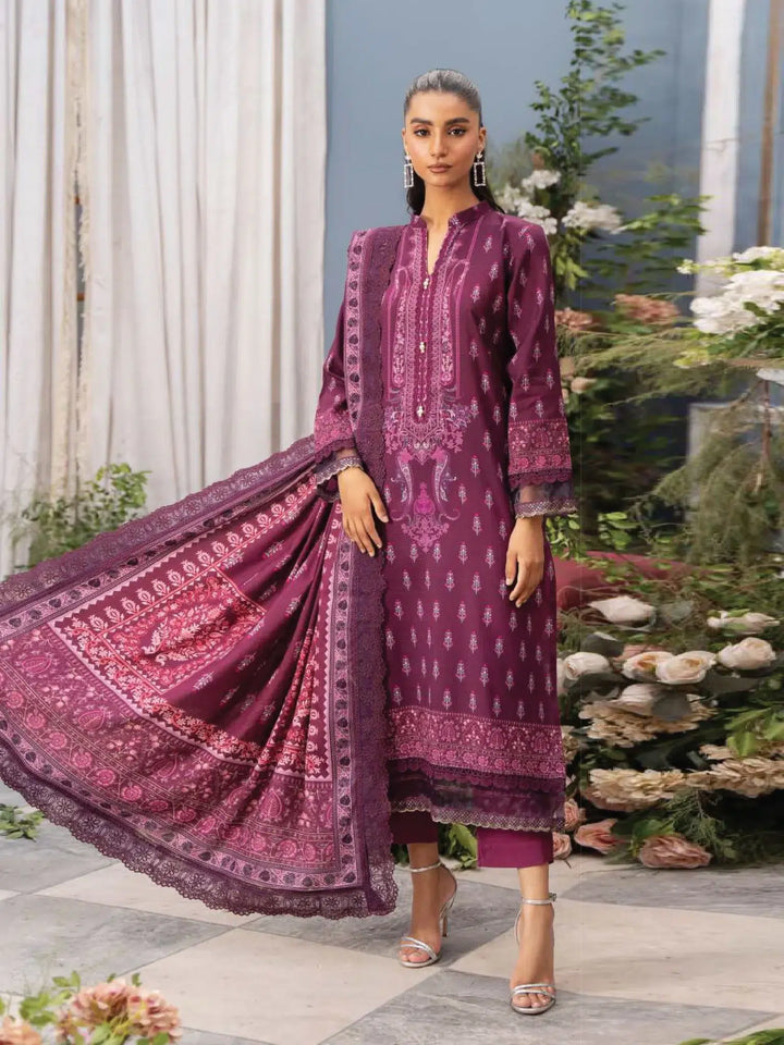 Mausummery Unstitched Khaddar Collection 3pc | NAZANIN