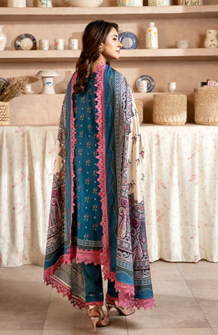 Mausummery Printed Linen Winter Unstitched – Blossom