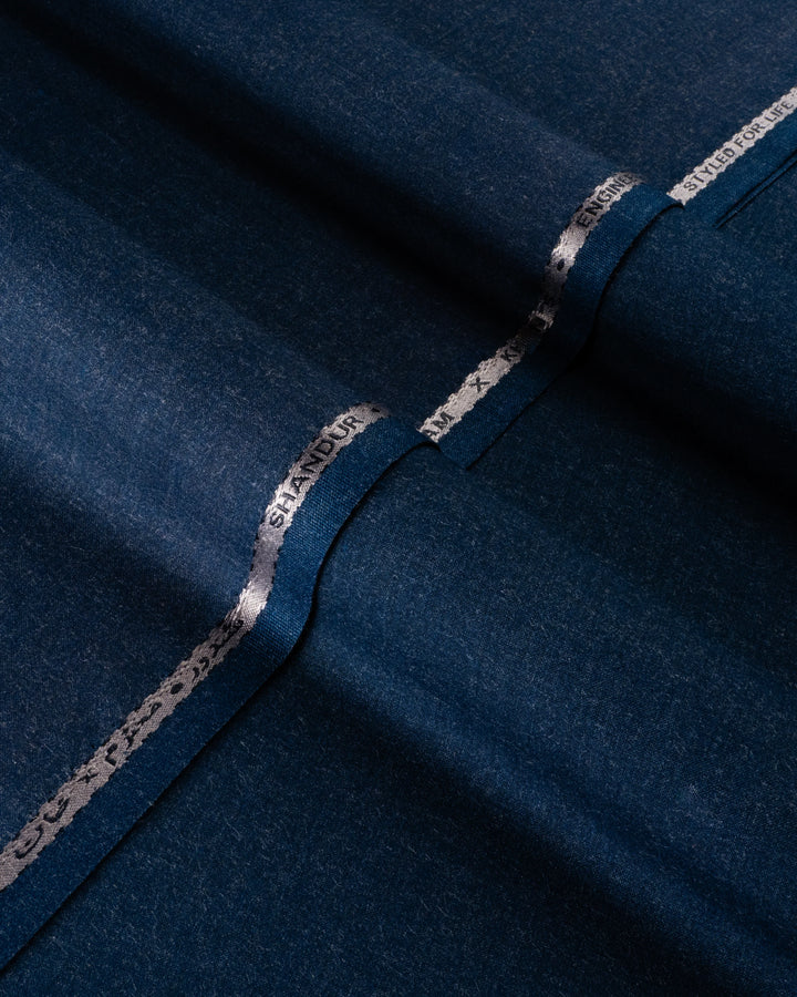 Mohtaram x Khan's SHANDUR - Graphite Blue