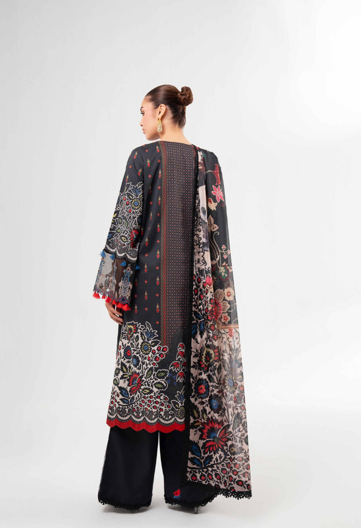 3 Piece - Nishat Linen Digital Printed Embroidered Suit - 42502135