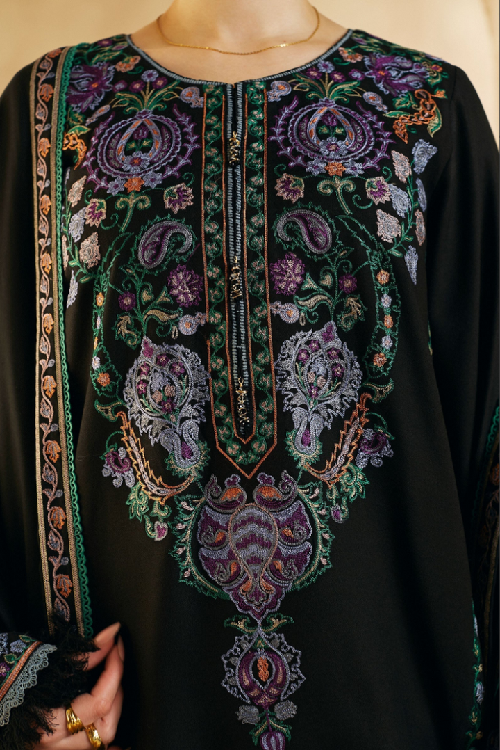 Coco by Zara Shahjahan Unstitched Embroidered Linen 3Pc