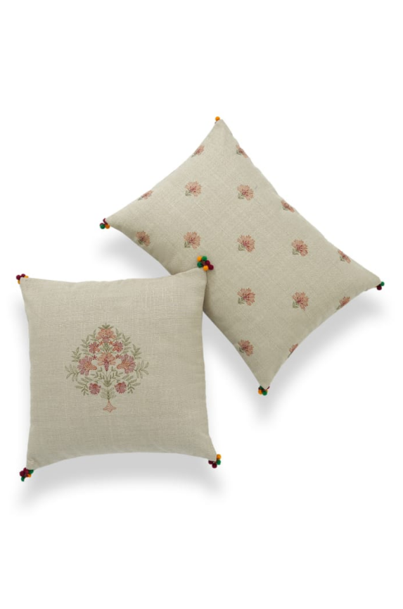 Bareeze Home- Embroidered Cushion Cover