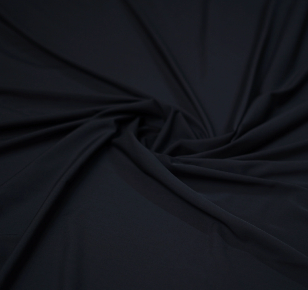 Lawrencepur- Black Plain Summer Joy Wash N Wear Shalwar Kameez Fabric