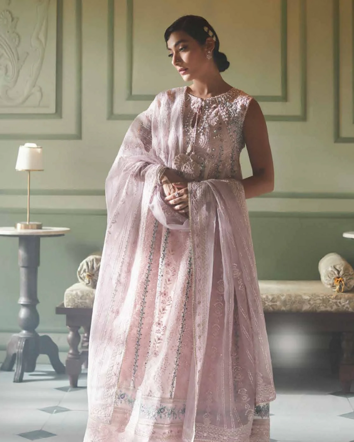 Qala by Mushq Unstitched Luxury Kamdani 3 Piece Suit