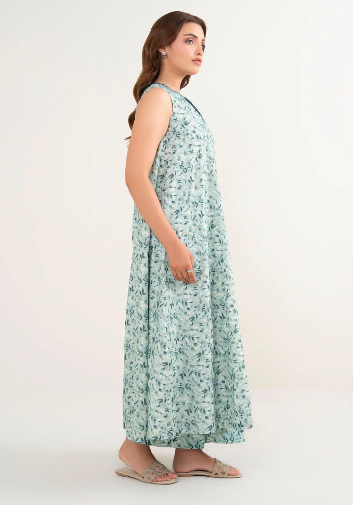 3 Piece- Sapphire Andaaz Embroidered Zari Lawn Suit