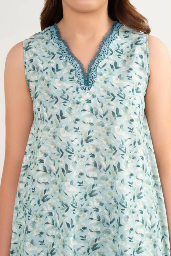 3 Piece- Sapphire Andaaz Embroidered Zari Lawn Suit