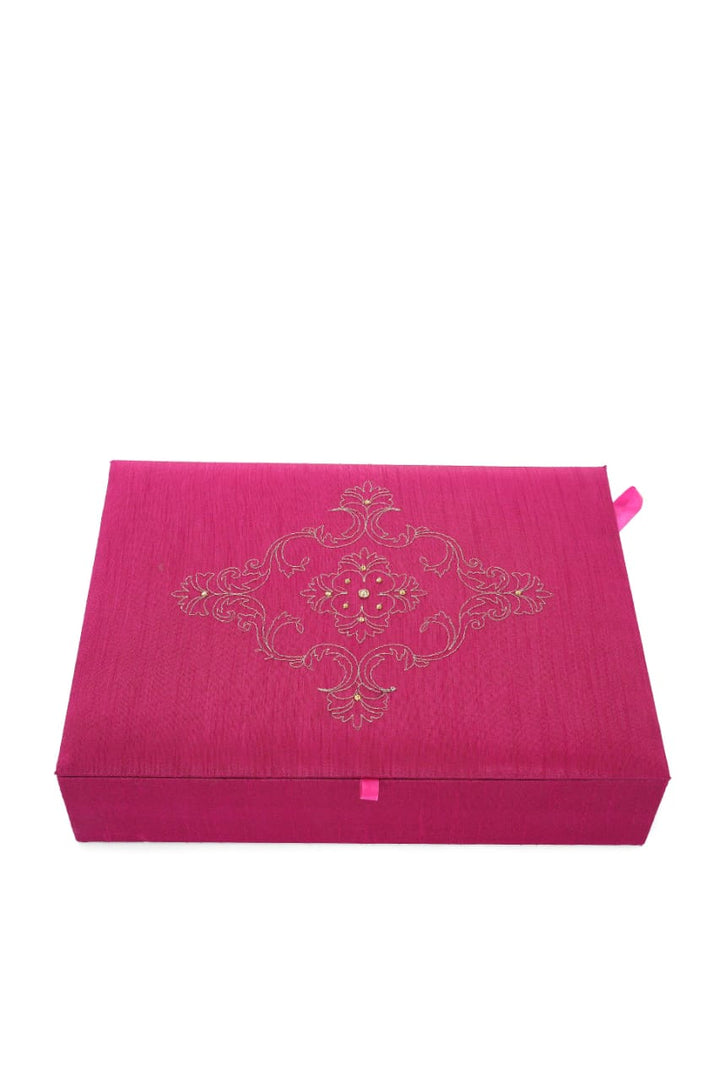 Embroidered Velvet Prayer Essentials Set – Prayer Mat, Quran Box & Tasbeeh Box
