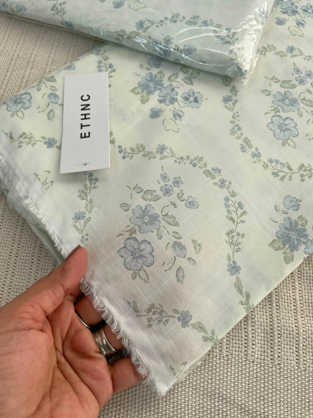 Ethnic- Leftover 2 Piece Textured Lawn