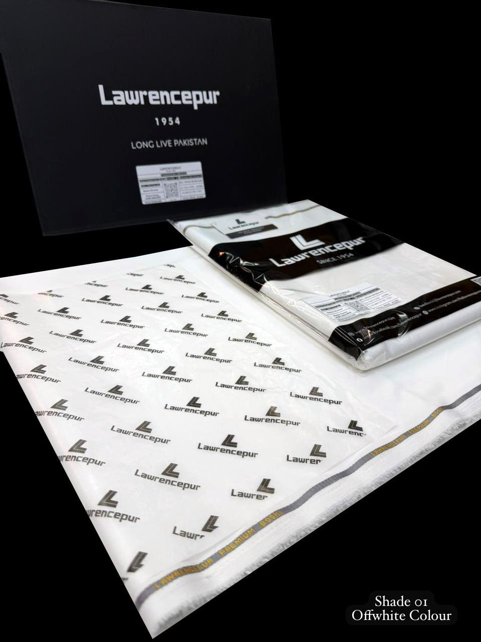 Lawrencepur Premium Pure Silk Boski – Shalwar Kameez Fabric